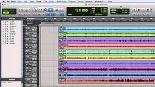Pro Tools Window Overview