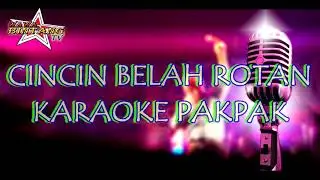CINCIN BELAH ROTAN KARAOKE FULL LIRIK