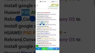 huawei convert to Harmony OS to install Google services