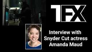 Snyder Cut Actress Interview | Amanda Maud