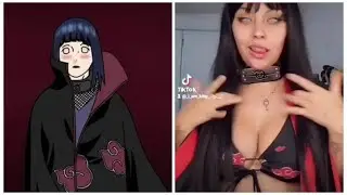 Sexy Hinata in Real life 😍🥵#naruto #hinata #narutocosplay