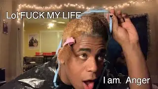 I bleached my black person hair for views FAIL