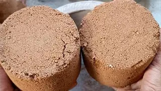brown sand #claypotcrumbling#bigshape#dusty#satisfying 🩷