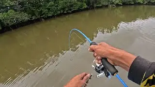 Mancing Dengan Penuh Kesabaran akhirnya dapat kakap besar