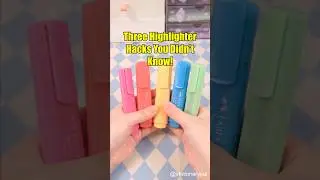 Three Highlighter Hacks You Didn't Know!  😎    