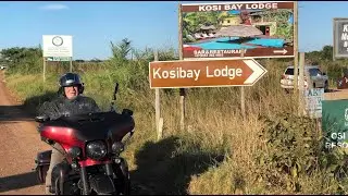 That time I took my Harley off road to Kosibay Lodge