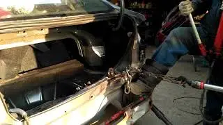 Вытяжка задней панели Ford Fiesta sedan