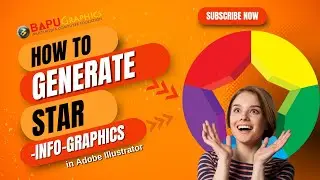 How to Design Star Info Graphic in Adobe Illustrator with Easy Steps