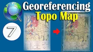 ArcMap Georeferencing သင်ခန်းစာ | Topo & Scan Map ကို Georeference ပြုလုပ်နည်း #georeferencing #map