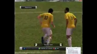 Golazo de mitad de cancha PES