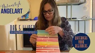 WATERVERF VOOR BEGINNERS - Lijnen - Dag 5 van 30 dagelijkse uitdagingen aquarelverf