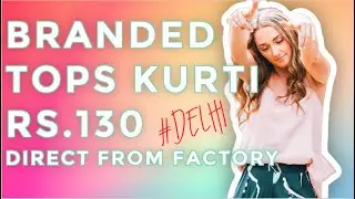 Delhi Wholesale Market || Top || Kurti || Jeans || T-Shirt