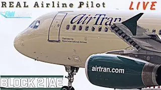 Fenix Block 2 | Old School AirTran | Real A320 Captain | 
