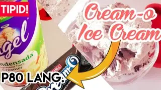 Homemade Cream-O Ice Cream | Easy And Simple Cookies and Cream Recipe | Mura Na, Masarap Pa!