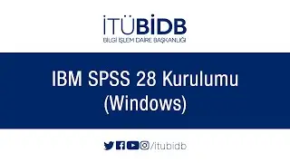 IBM SPSS 28 Kurulumu (Windows)