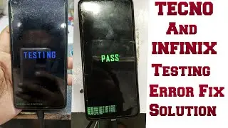 Tecno Camon 12 Air (Tecno Kc3) Testing Error Solution & Infinix Urdu Hindi