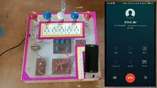 CELL PHONE BASED DEVICE CONTROL SYSTEM  USING PIC16F877A MICROCONTROLLER ELECTRONICS PROJECT