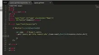 Jquery 21 - Ajax   Part2   Get HTTP Request using Jquery