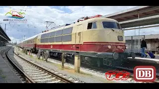 [HD] Mit dem TransEuropExpress von der Ostsee nach Koblenz, Rheingold Br 103 in Stralsund