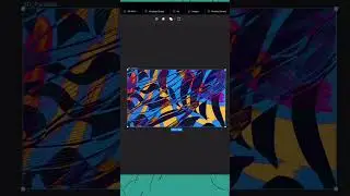 Animation of patterns in Parallax plugin for figma #figmaanimation #designresources #parallaxeffect