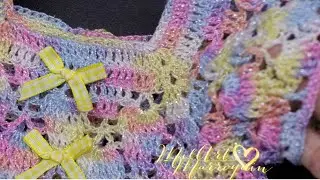 Vestido Crochet  Matizado 3 a 6 meses 3