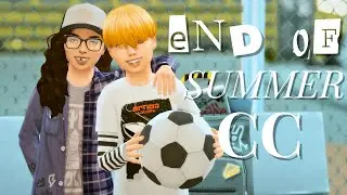 📚🍎✏️CUTE Back to School Lookbook for kids | Maxis Match CC LINKS | The Sims 4✏️🍎📚
