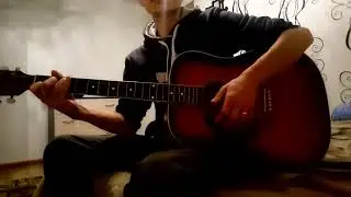 Песня на гитаре - Одуванчики  ( В детстве мы все были разные) армейская песня