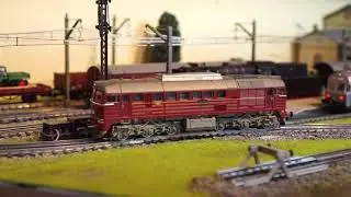 Die Taigatrommel von Piko (52817) umgebaut für Trix Express