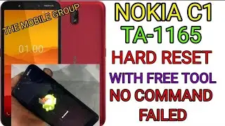 nokia c1 hard reset with no command failed/ with free tool