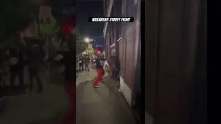 Arkansas 🥊 Street Fight #fighting #ufc #crazy