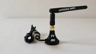 Convert WiFi antenna to digital antenna to watch DTV channels