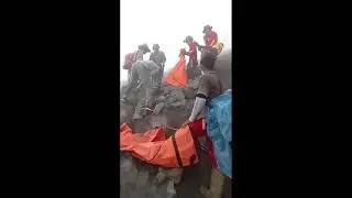 Gunung Marapi Sumatera Barat, Proses Evakuasi Korban Letusan Gunung Marapi Oleh TNI dan BASARNAS