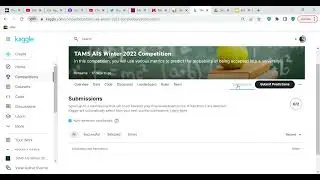 How to enter a Kaggle community competition - free tutorial