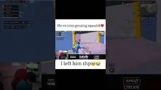 Me vs lolzzz gaming squad❤️@LoLzZzGaming @UzuGamer @T2GamingOfficial