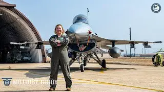 U.S. Air Force F-16C+ Fighting Falcon fighter pilots for NFC Championship Game