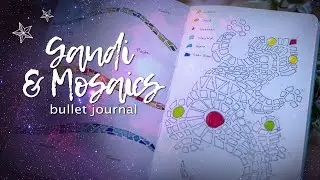 Gaudí & Mosaics | July Bullet Journal Theme
