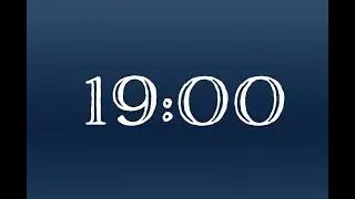 Countdown Timer for 19 minutes