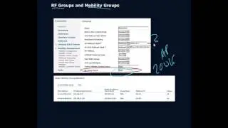 Infrastructure RF Groups and Mobility Groups