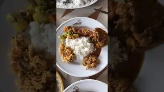 Traditional Lunch at Fawgan Eco Resort! 🥗 🥙 🍱