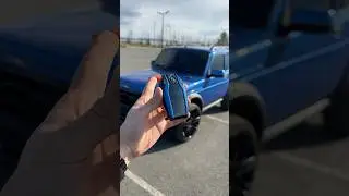 Сенсорный SMART-ключ для запуска авто с возможностью установить на фон любое изображение 🔥