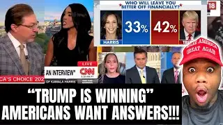 CNN Drops BOMBSHELL Warning Kamala LOSING To Trump After 40 Days of Hiding “America wants Answers”