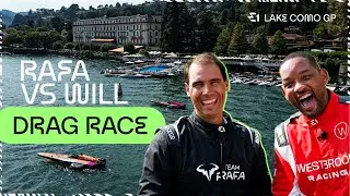 When Rafa Nadal retires he can definitely race in E1! Will Smith vs Rafa Nadal drag race