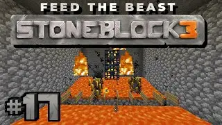 Minecraft Stoneblock3. Часть 17. отправляемся в энд и строим ферму блейзов.