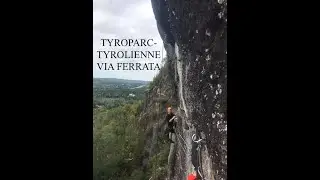Tyrolienne-Tyroparc- Sainte-agathe-des-monts 4k 