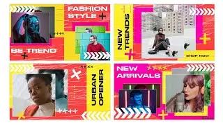 Trends Fashion Opener After Effects Templates Free Downloads | Free AE Design Animation