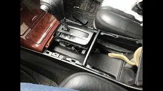 Disassembling the center console of a 2005 Toyota Camry V30