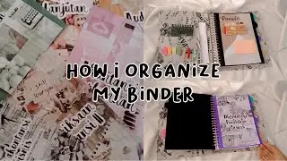 HOW I ORGANIZE MY BINDER | Indonesia