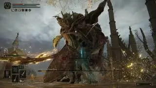 My RP Morgott Kill (melee as mage build)