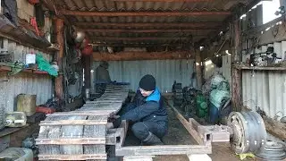 New project, homemade tracked all-terrain vehicle, part 1, beginning