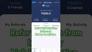 Online Best Refer and earn App .. 